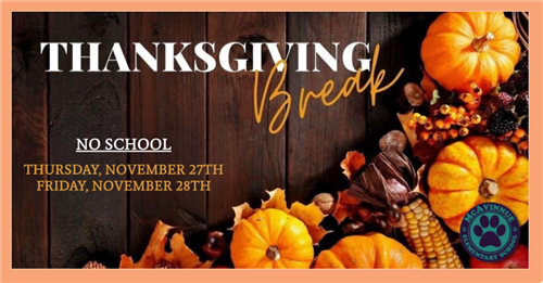 Thanksgiving Break 2025